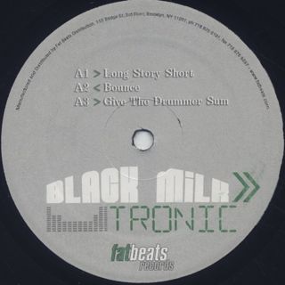 Black Milk / Tronic (2LP) (LP), Fat Beats | 中古レコード通販 大阪