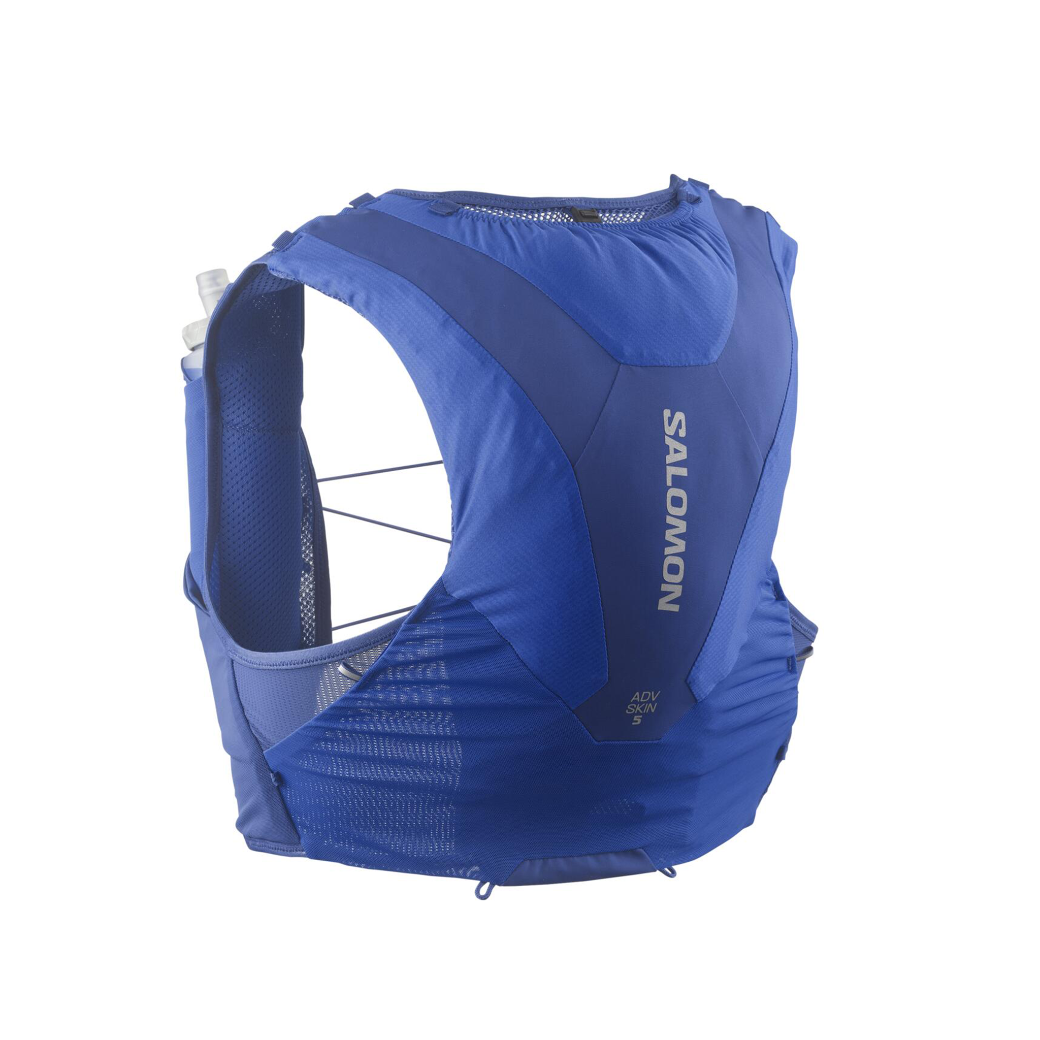 Salomon ADV Skin 5 Unisex Vest with Flasks - Nautical Blue | Run