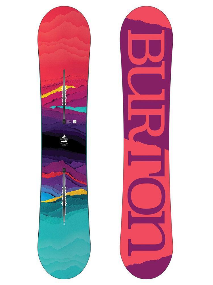 Burton Women's Feelgood Flying V Snowboard 2018 – Saint Bernard