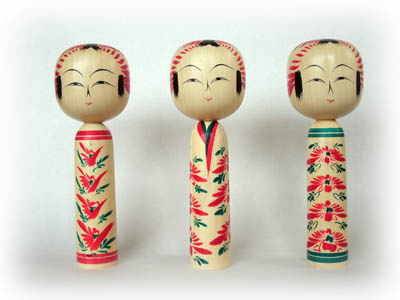 仙台木地製作所 宮城県 遠刈田伝統こけし 佐藤正廣 佐藤康広