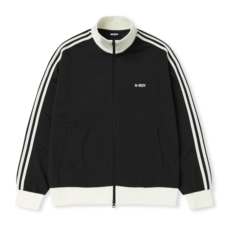 NERDY Classic NY Track Top Black – SeoulSeoul