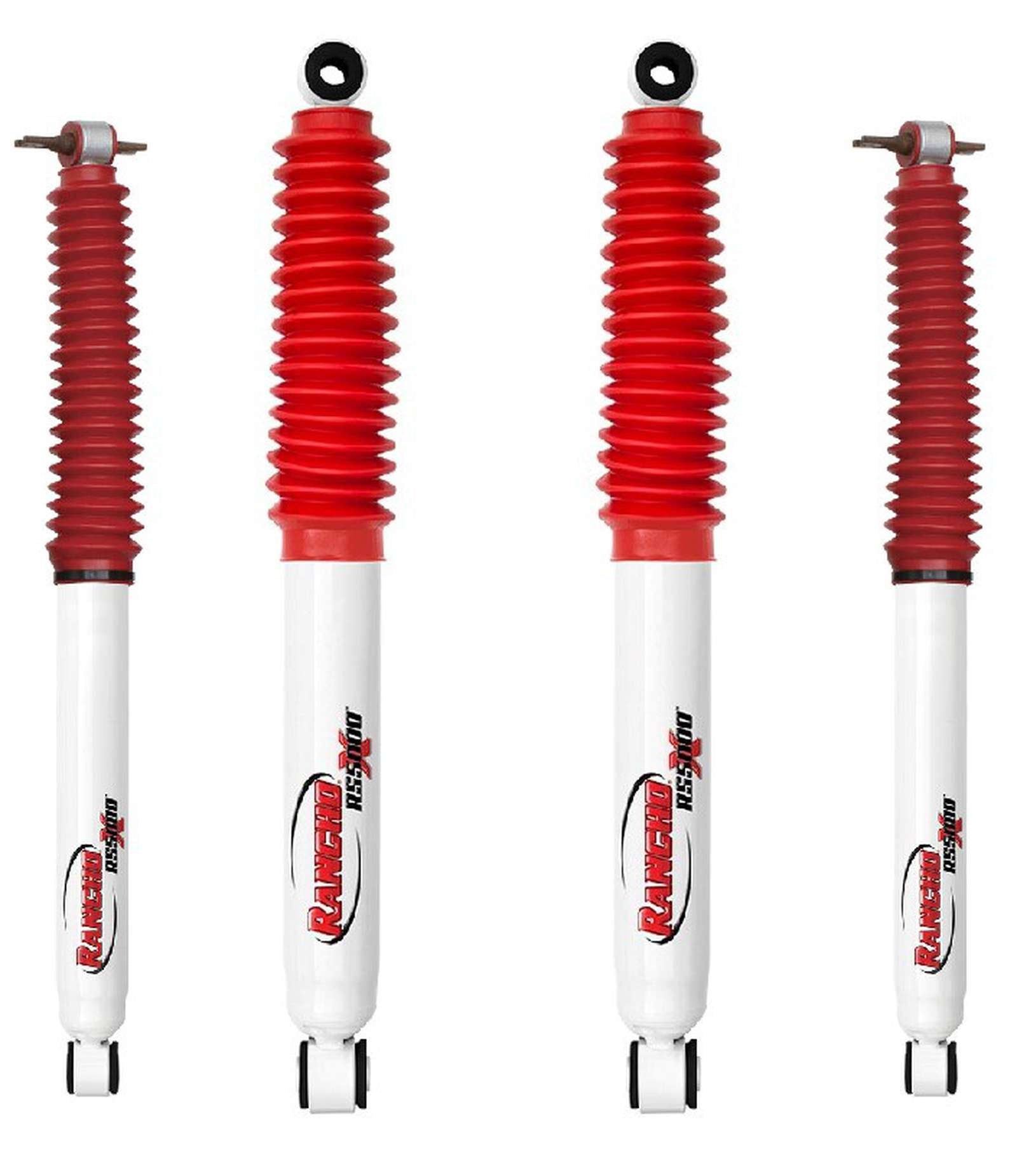 Rancho RS5000X Gas Shocks for 00-05 Excursion 4WD 0 lift
