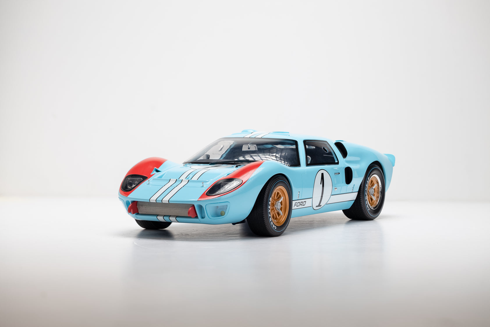 The Ford GT40 Mark 2 ken miles #1