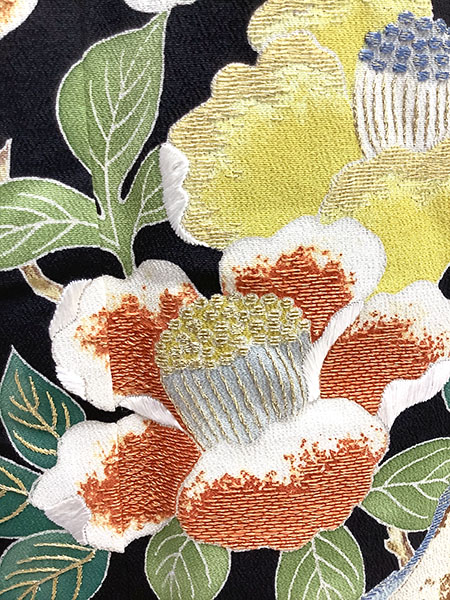 大彦二代目野口真造作黒留袖＜NO-502それいゆ＞着物レンタル