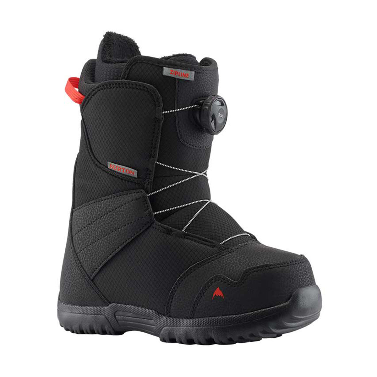 Burton Kids' Zipline BOA Boot Black 2025 – The Source Snowboard