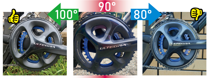 徳永美映」さん バロックギヤ34T±3 角度を全て試す！