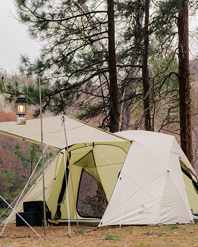 Alpha Breeze & Takibi Tarp Hexa Set | Snow Peak