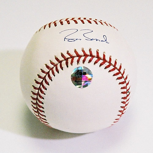 バリーボンズ直筆サイン入りボール＆ボールケース