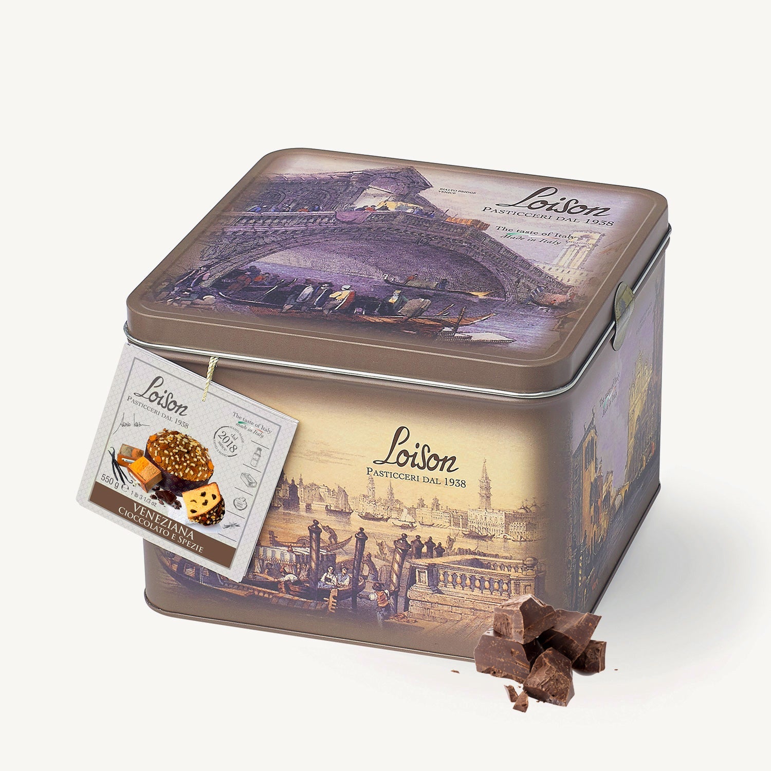 Chocolate and Spices Veneziana in Thin Box – Sweetaly