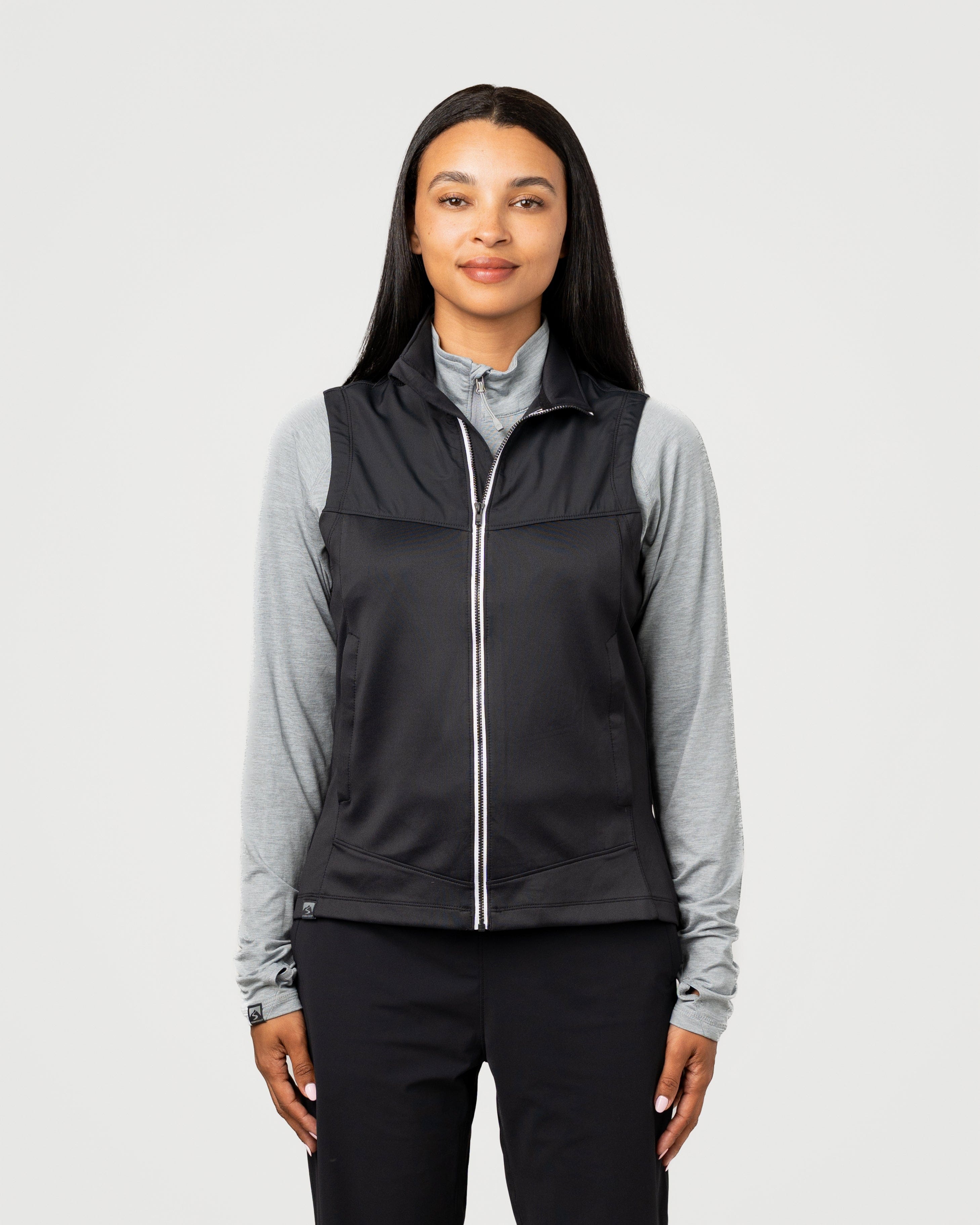 Women's Tiebreaker Water-Resistant Full Zip Wind Vest – Storm Creek