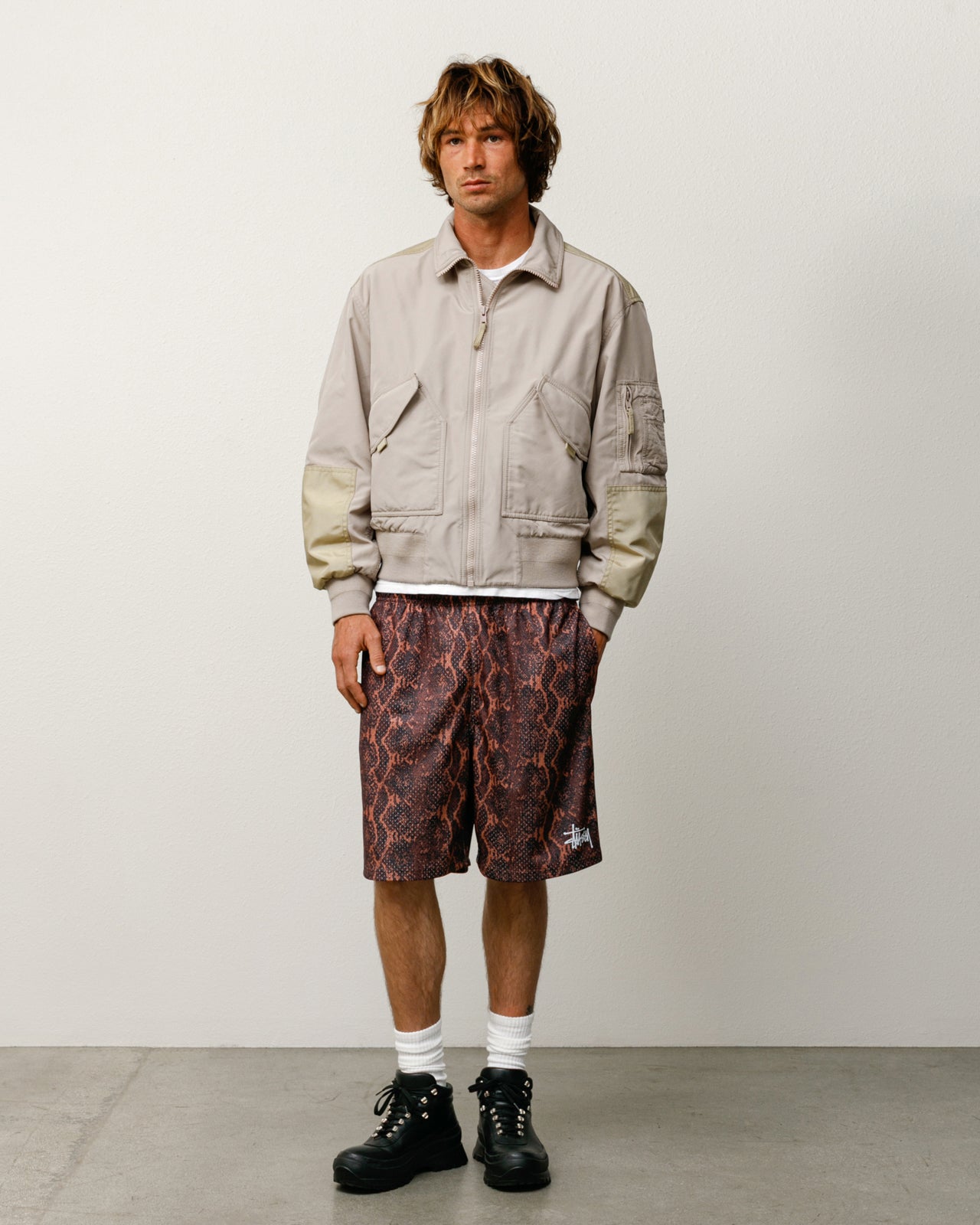Mesh Short Basic – Snake | Shorts & Trunks | Stüssy