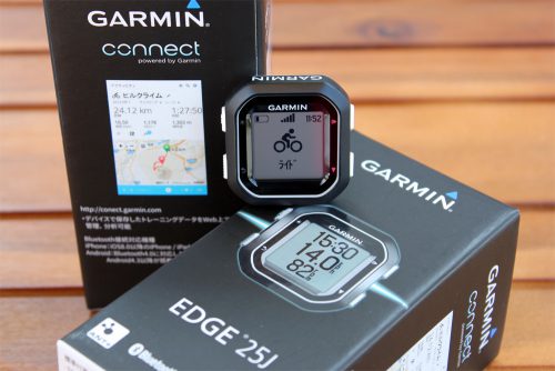 コンパクトでも機能充実！GARMIN EDGE 25J | お知らせ | ストラーダ