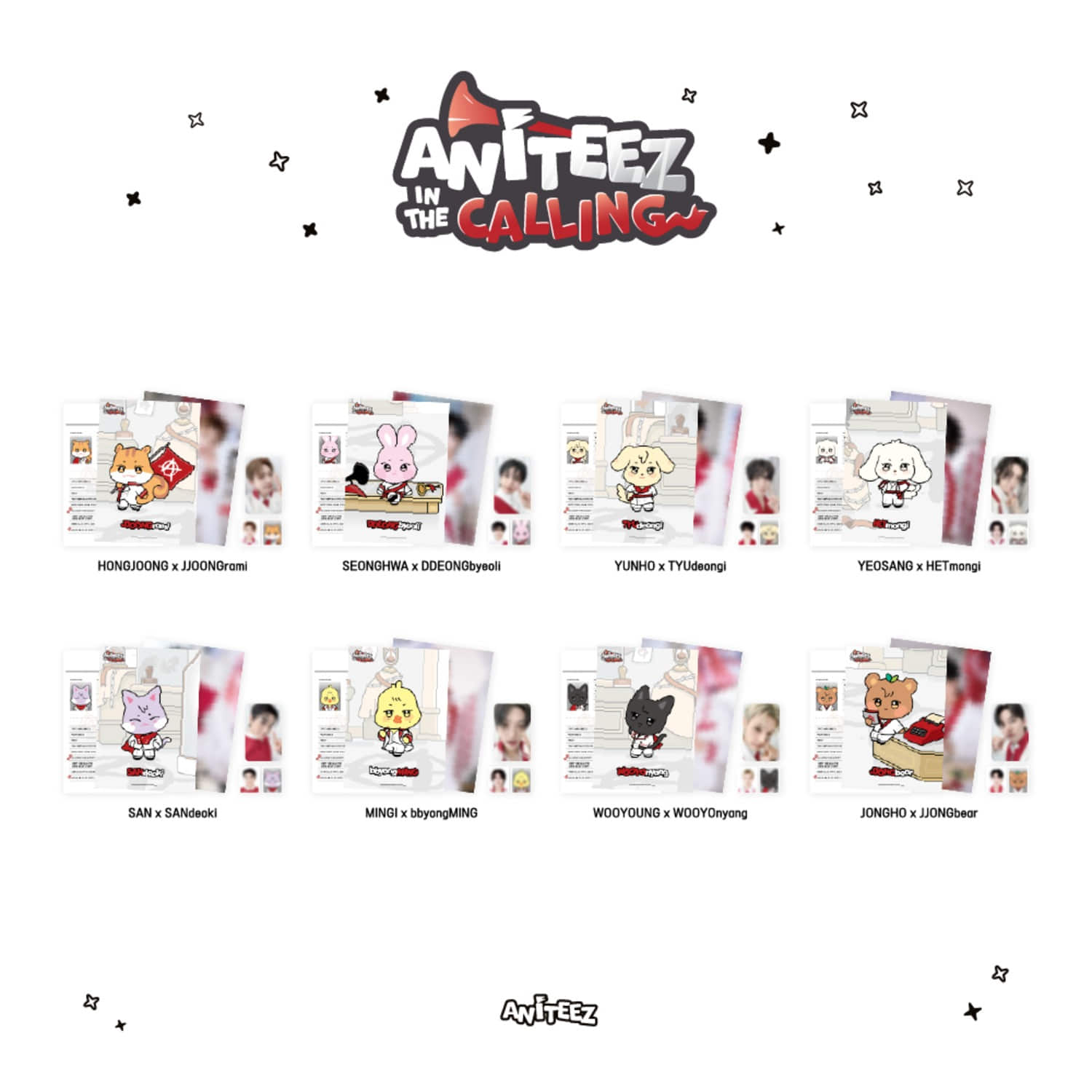 ATEEZ X ANITEEZ [ANITEEZ IN THE CALLING] OFFICIAL MD - 15. CALLING