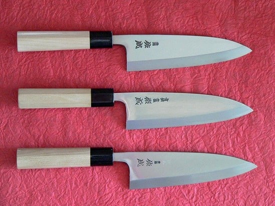 本霞白鋼）出刃庖丁