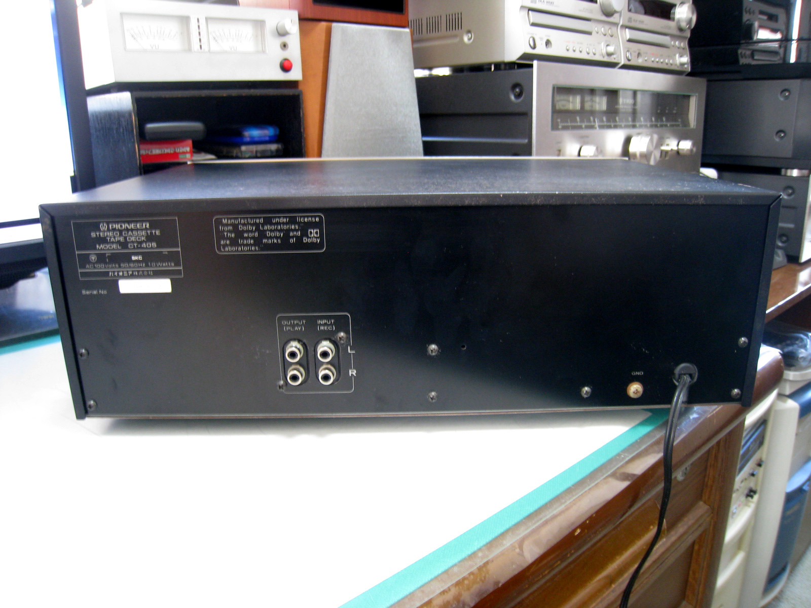 PIONEER カセットデッキ CT-405の修理