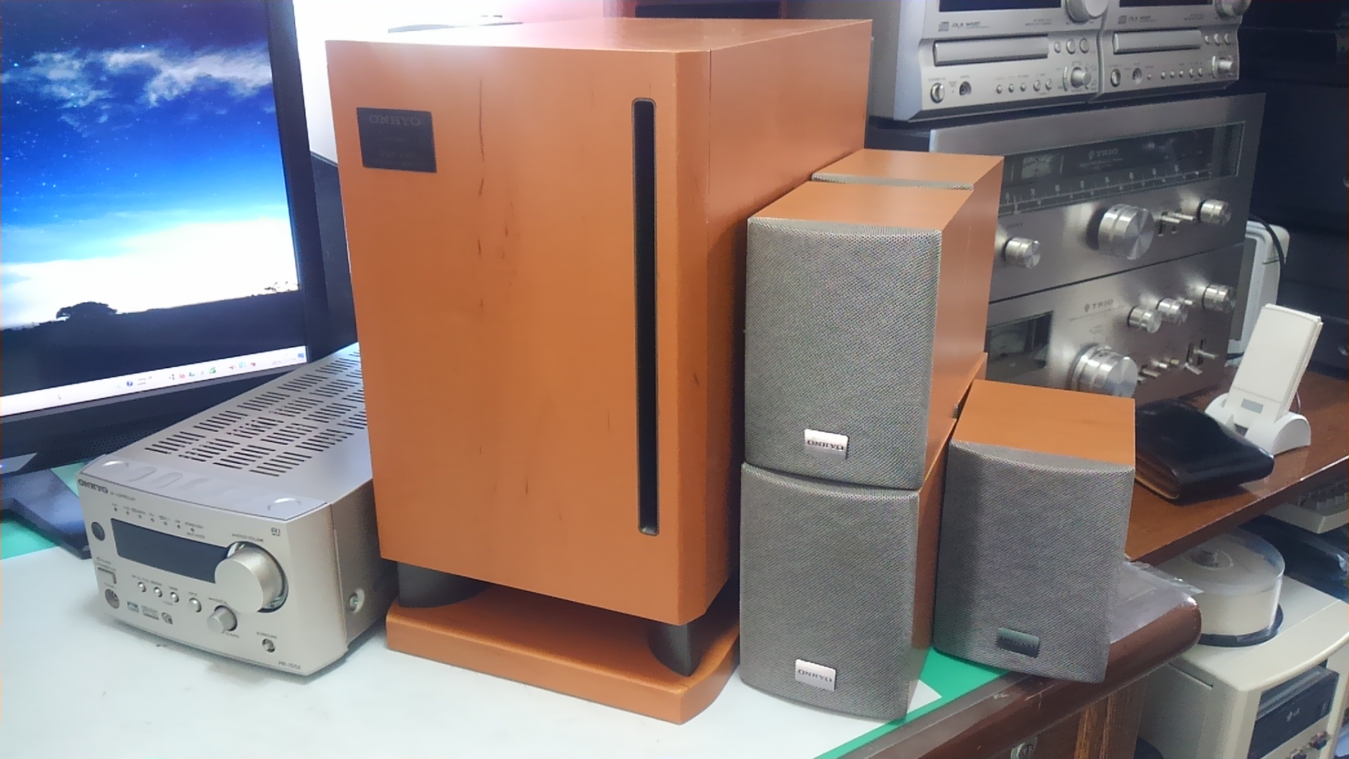 ONKYO 5.1chホームシアターシステム BASE-V10Xの修理