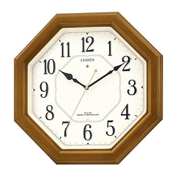 CITIZEN シチズン 電波掛け時計 ネムリーナルック【4MY645006】 – 正美