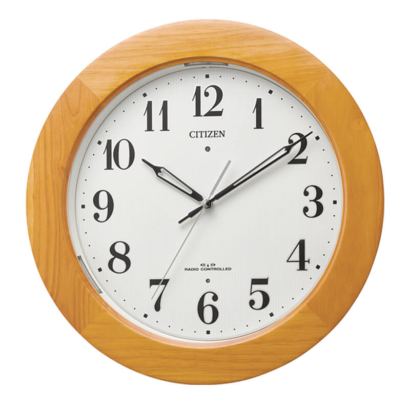 CITIZEN シチズン 夜光 電波掛け時計【4MYA35-007】 – 正美堂時計店