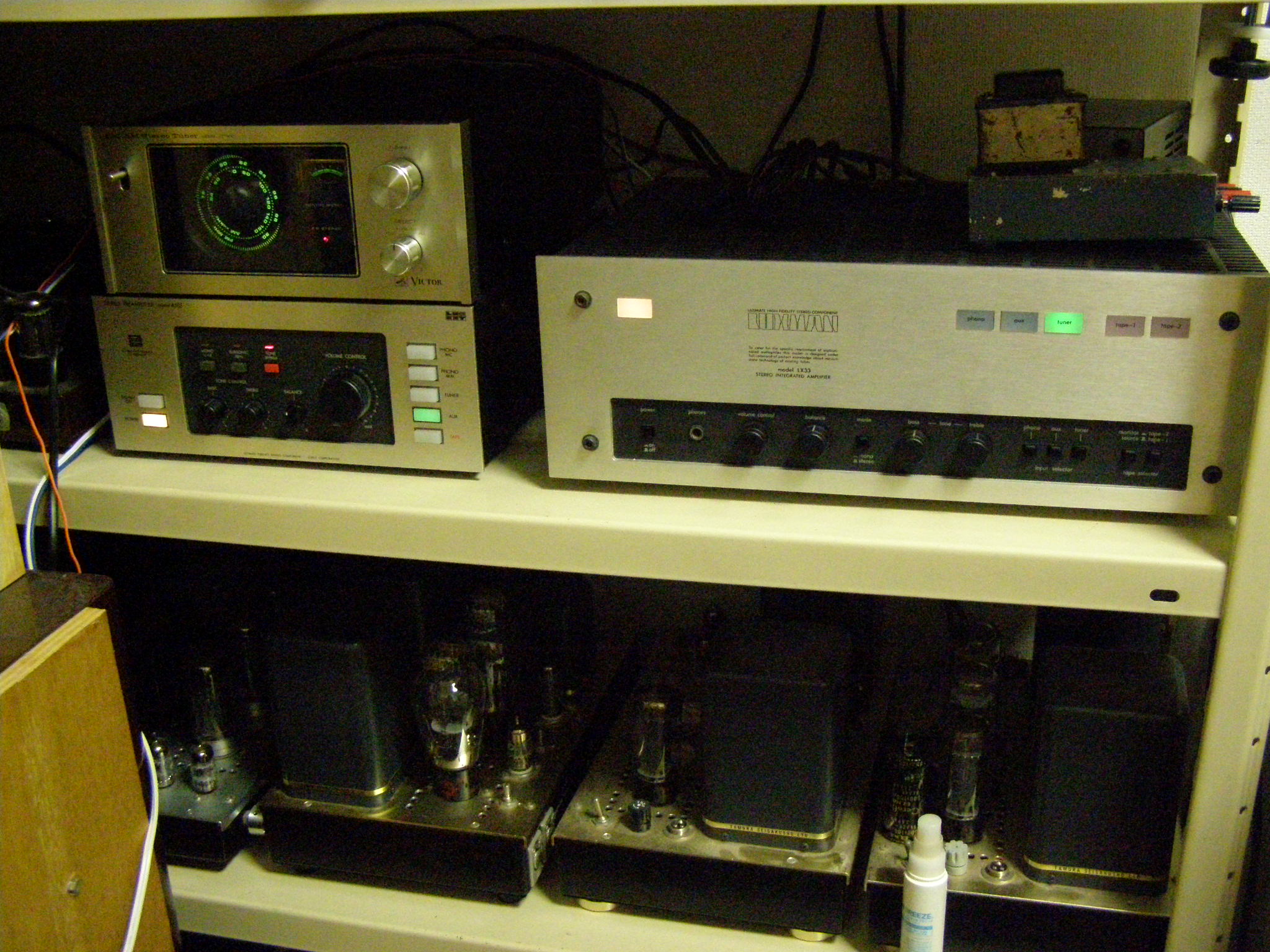 FM/AMチューナー ビクター JT-300 メンテナンス