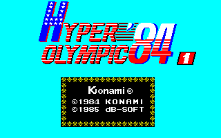 ハイパーオリンピック'84 1