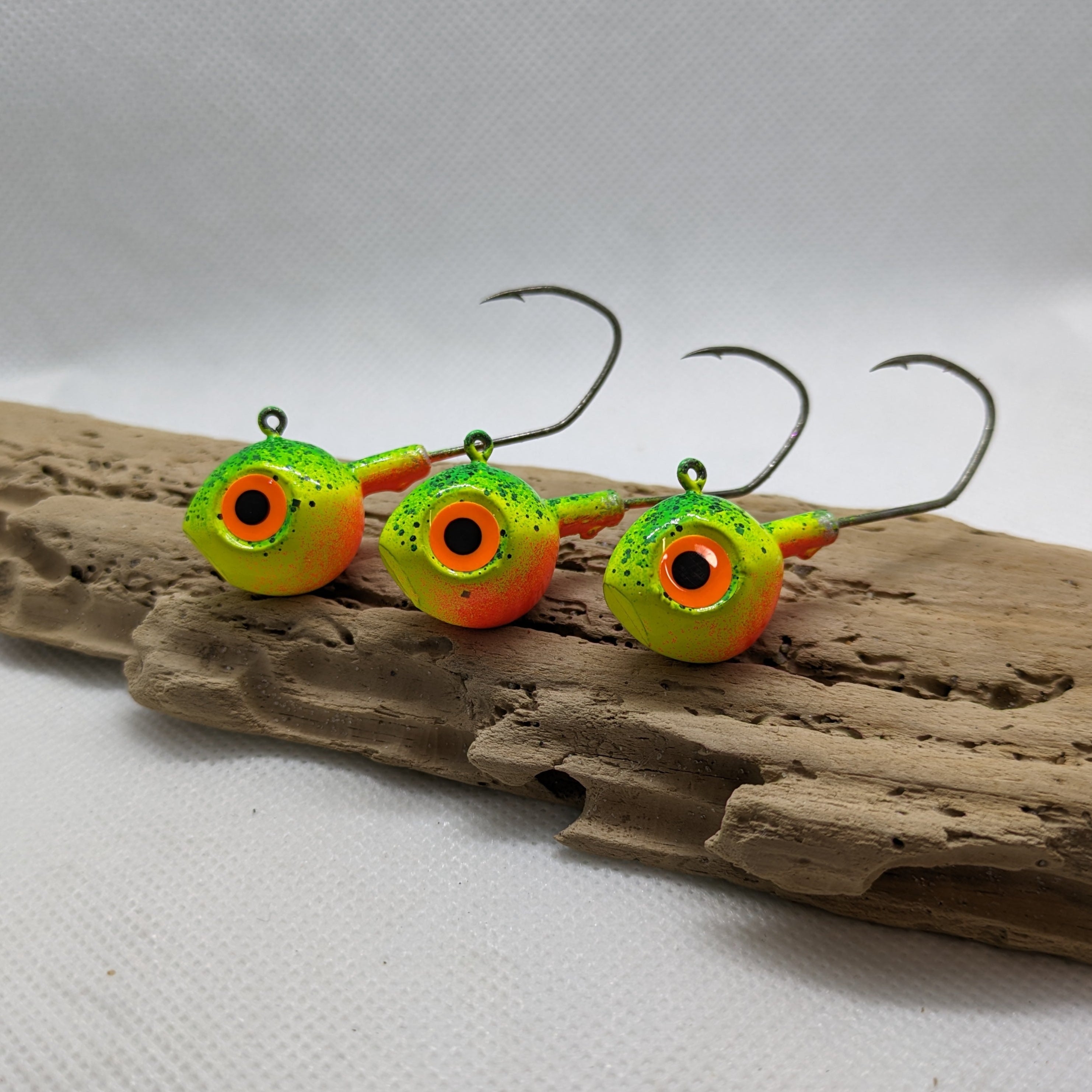 Walleye Jig - Firetiger 3pk – Wyandotte Lure