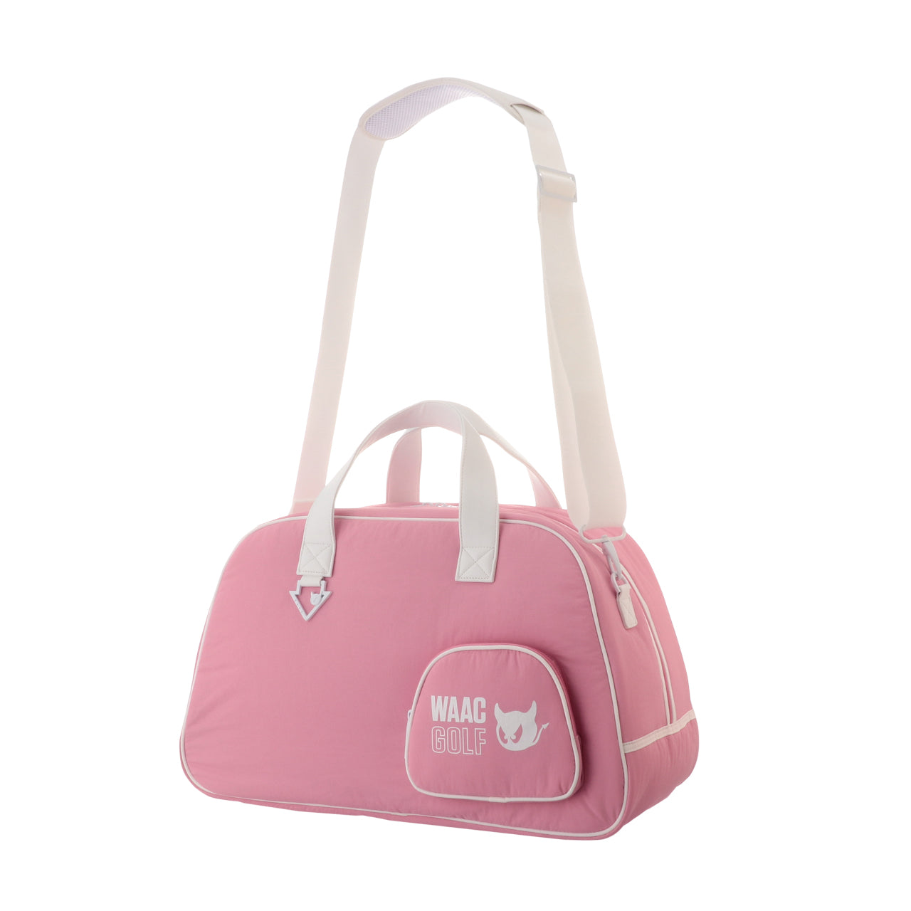 UNISEX 中綿タフタボストンバッグ ピンク