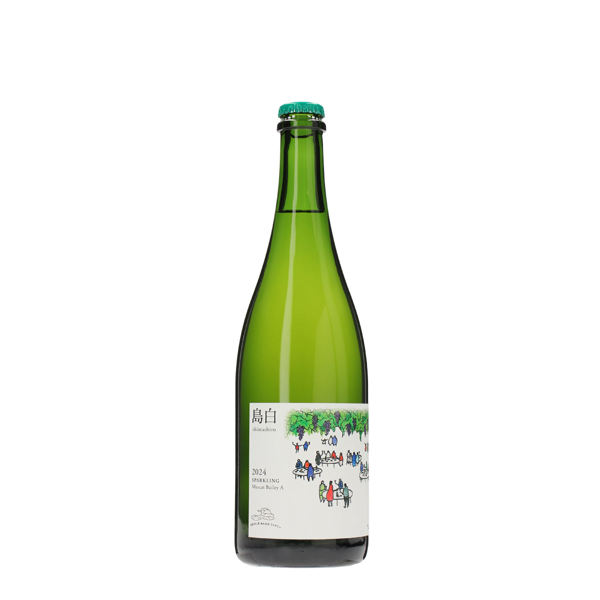 島白 2024 スパークリング マスカットベーリーA /大三島みんなの