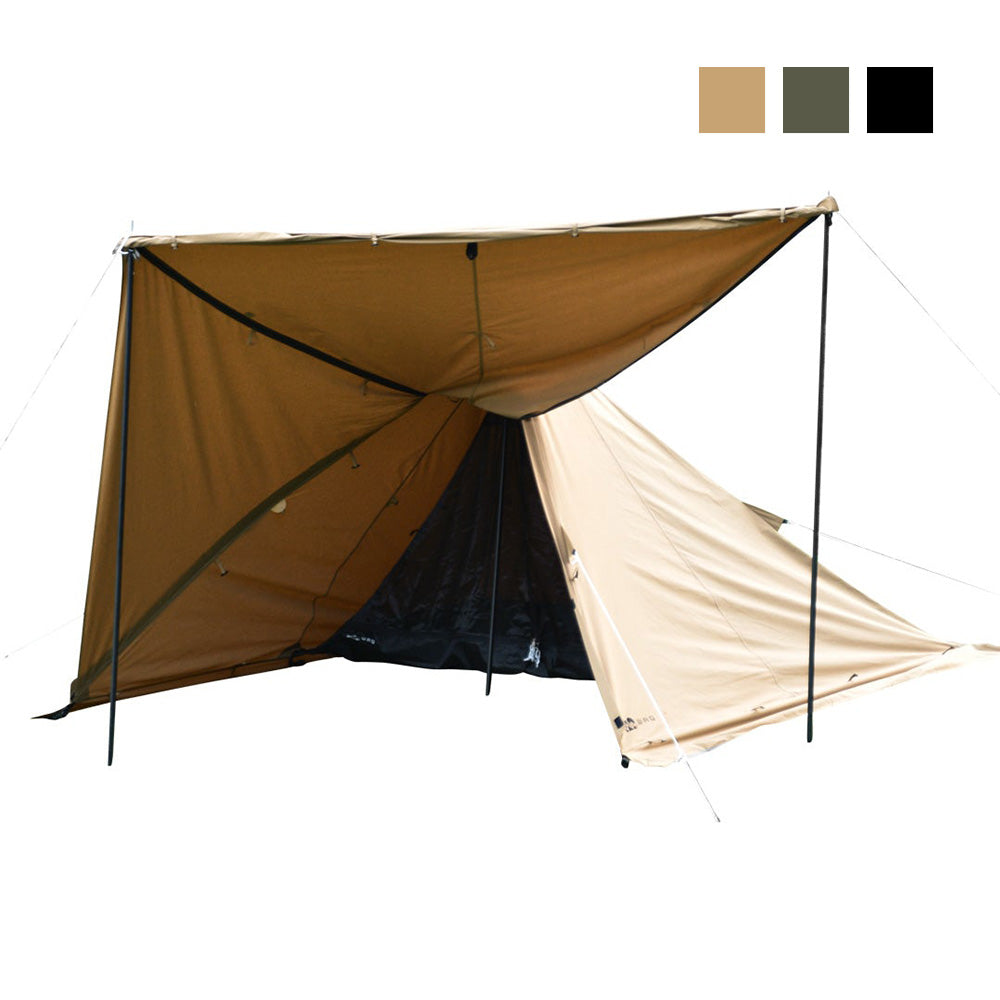 ソロテント WAQ Alpha T/C ソロキャンプ用ティピテント – WAQ公式