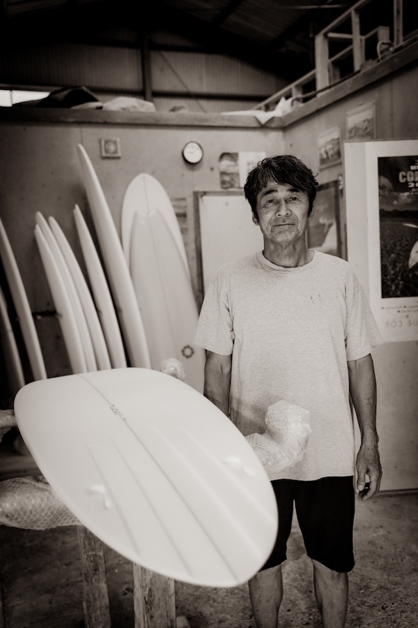 四国徳島のレジェンドサーファーでシェイパー 千葉公平インタビュー