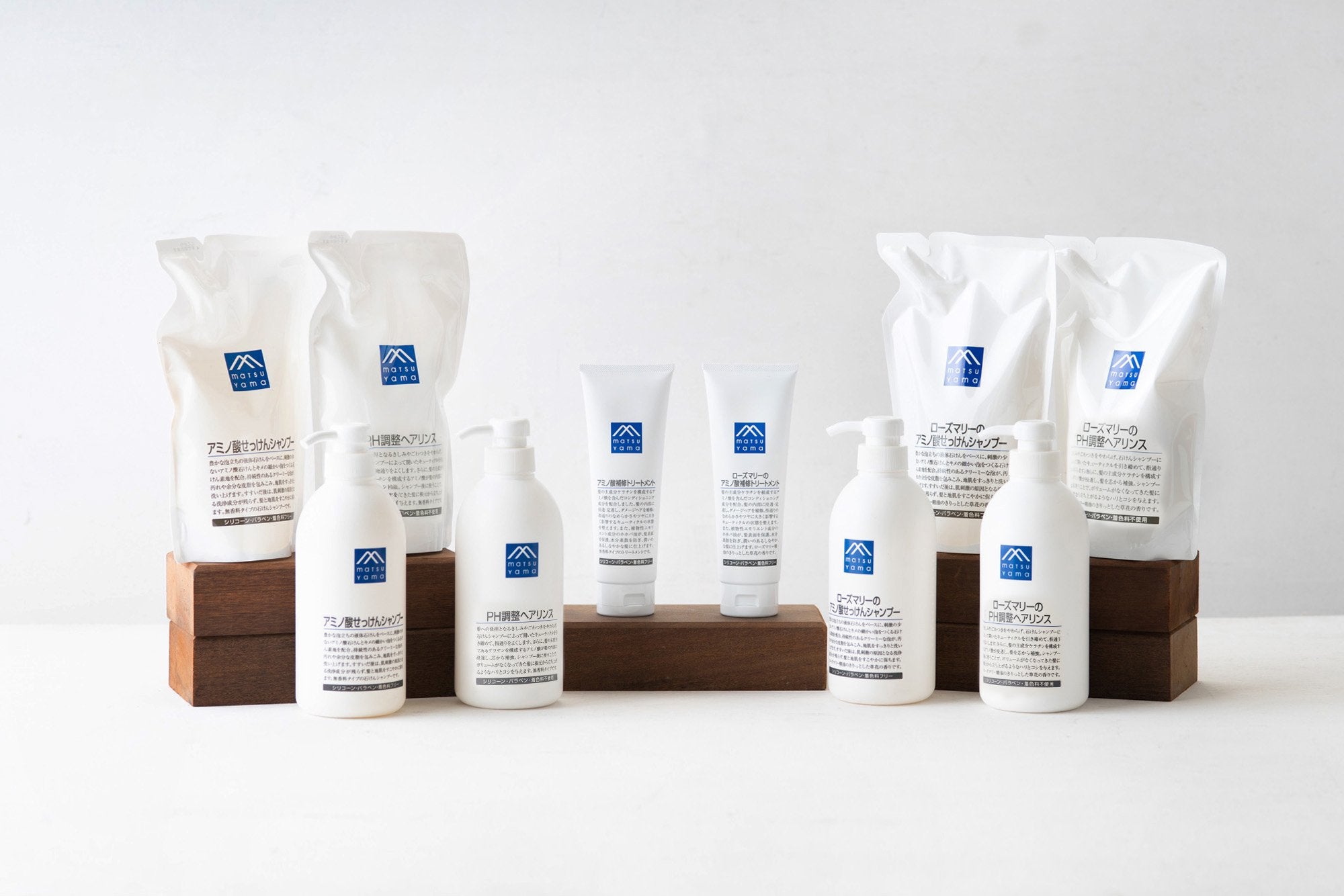 アミノ酸せっけん ヘアケアシリーズ M-mark series｜松山油脂