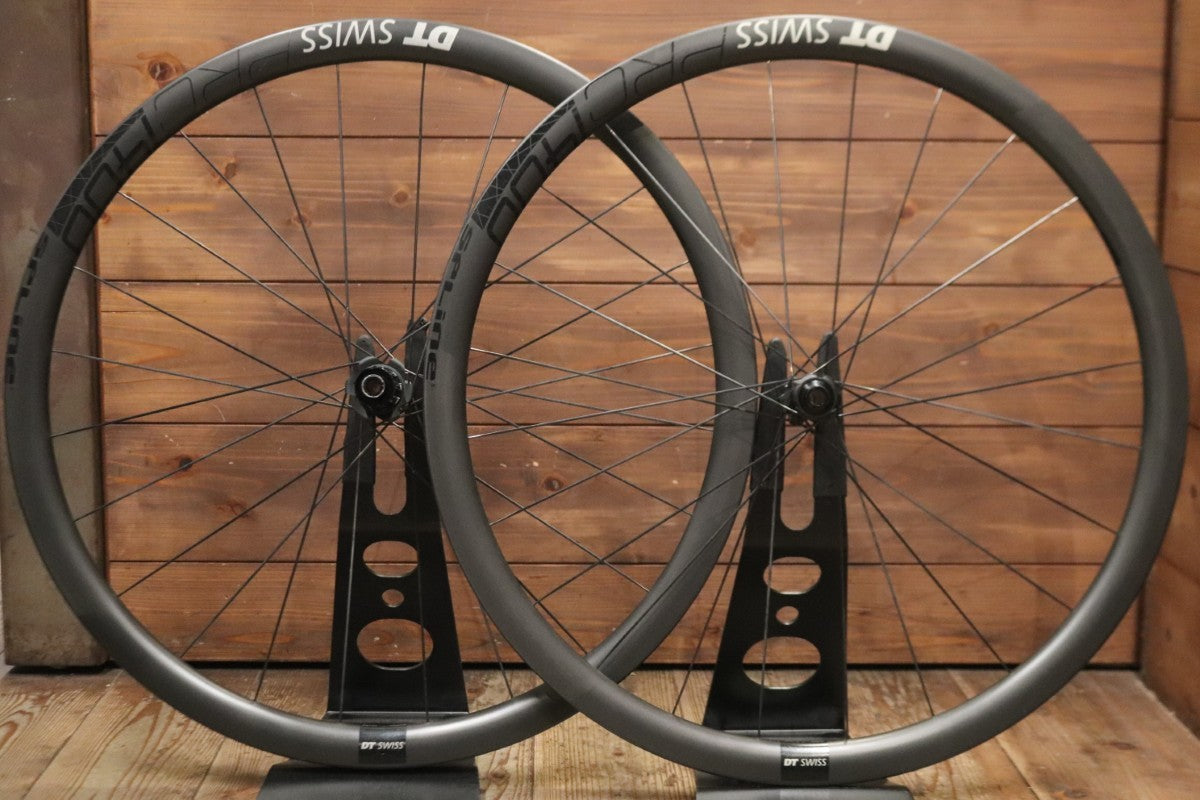 DT SWISS PRC 1400 SPLINE DB 35 カーボン チューブレス ホイール