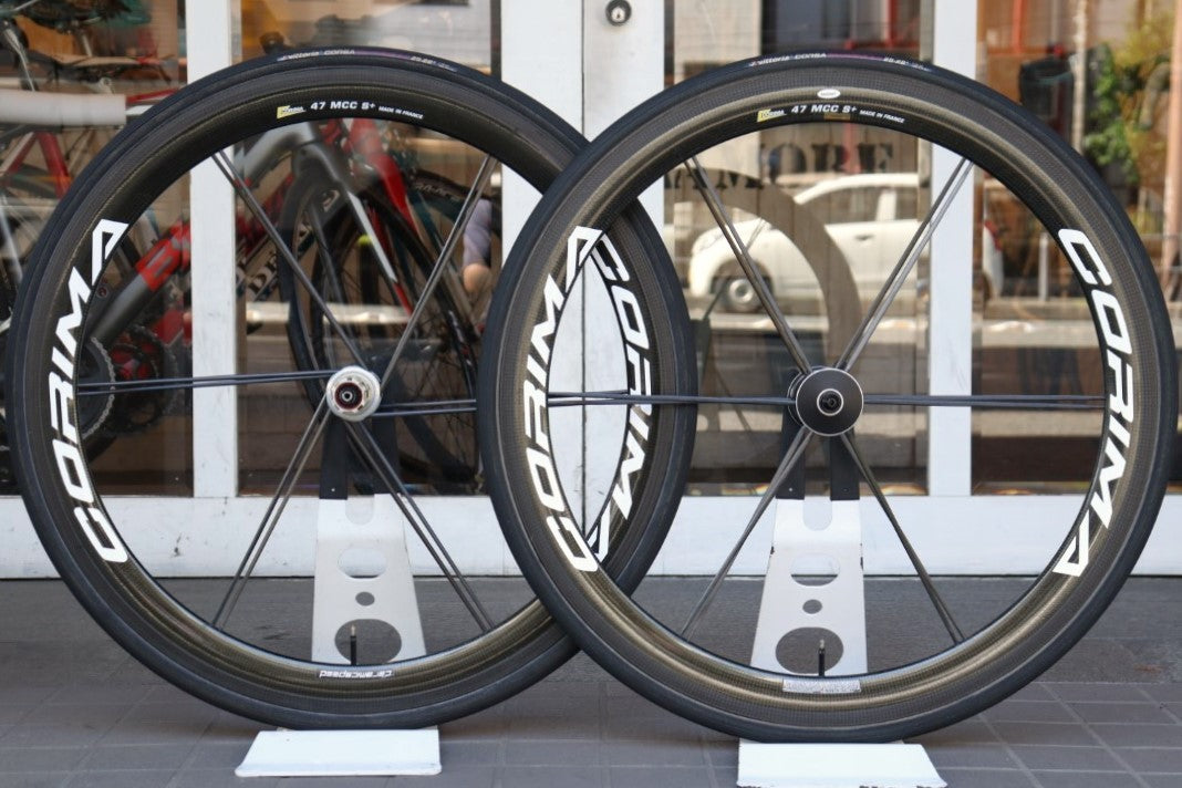 コリマ CORIMA MCC S+ 47mm カーボン チューブラー ホイールセット