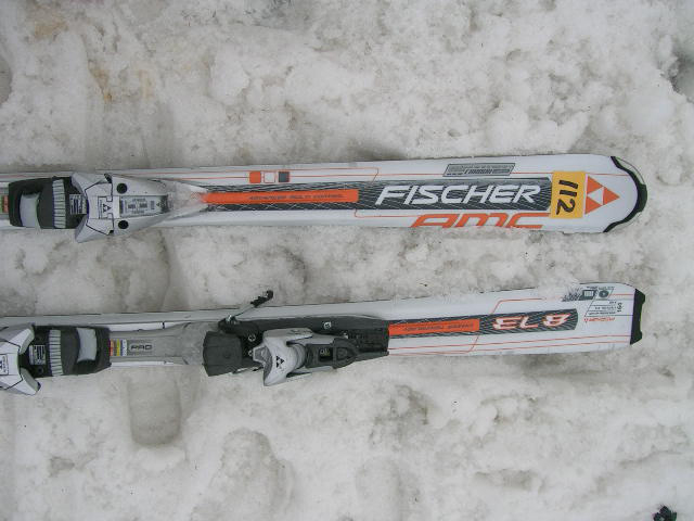 良品】FISCHER AMC 873 スキー板 164cm バインディング 良品】FISCHER