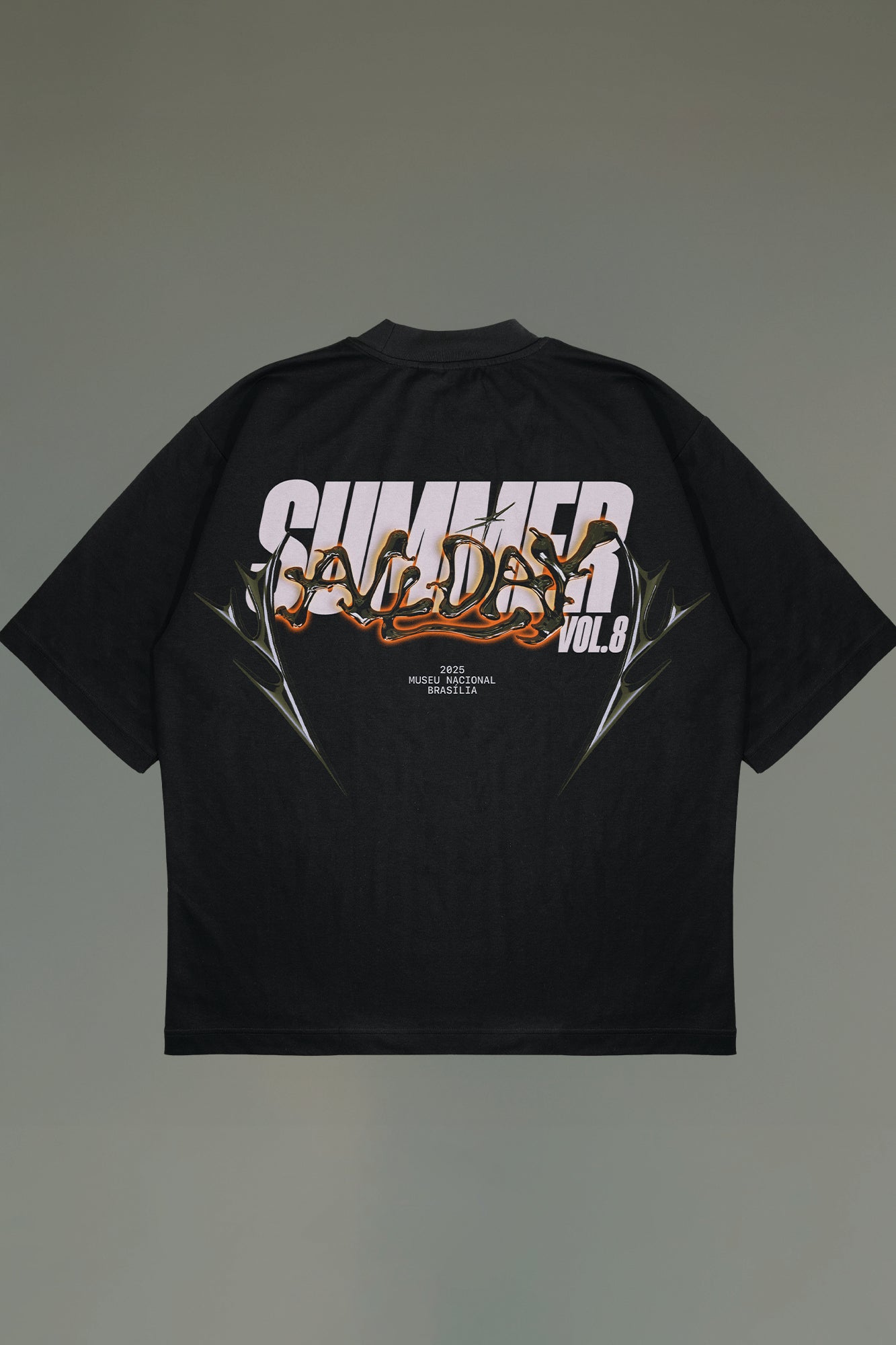 Camiseta Oversized - Summer All Day VOL.8 - Preta – Welcome To Desande