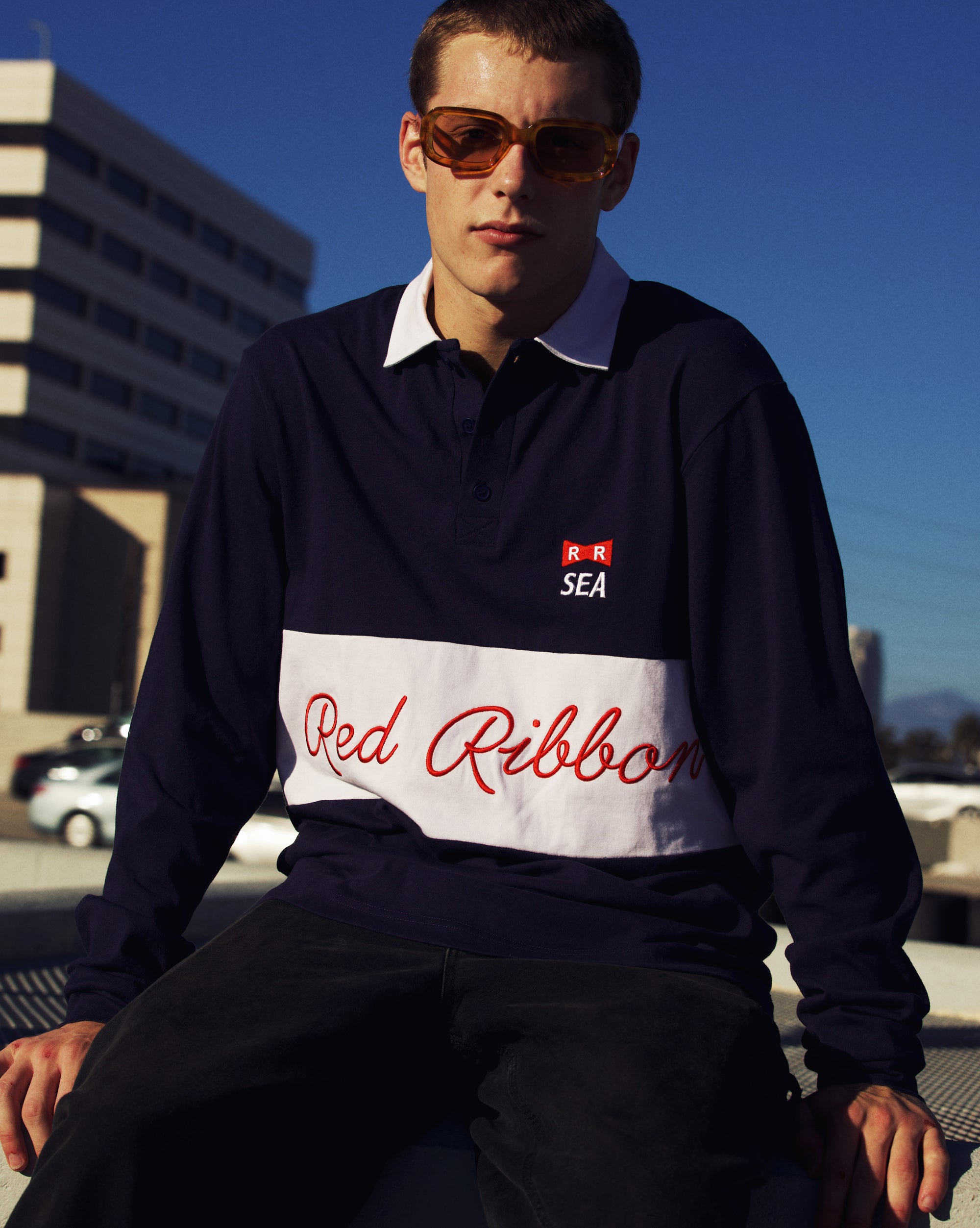 希少】WINDANDSEA×ドラゴンボールコラボ ポロシャツ ラガーシャツ人気