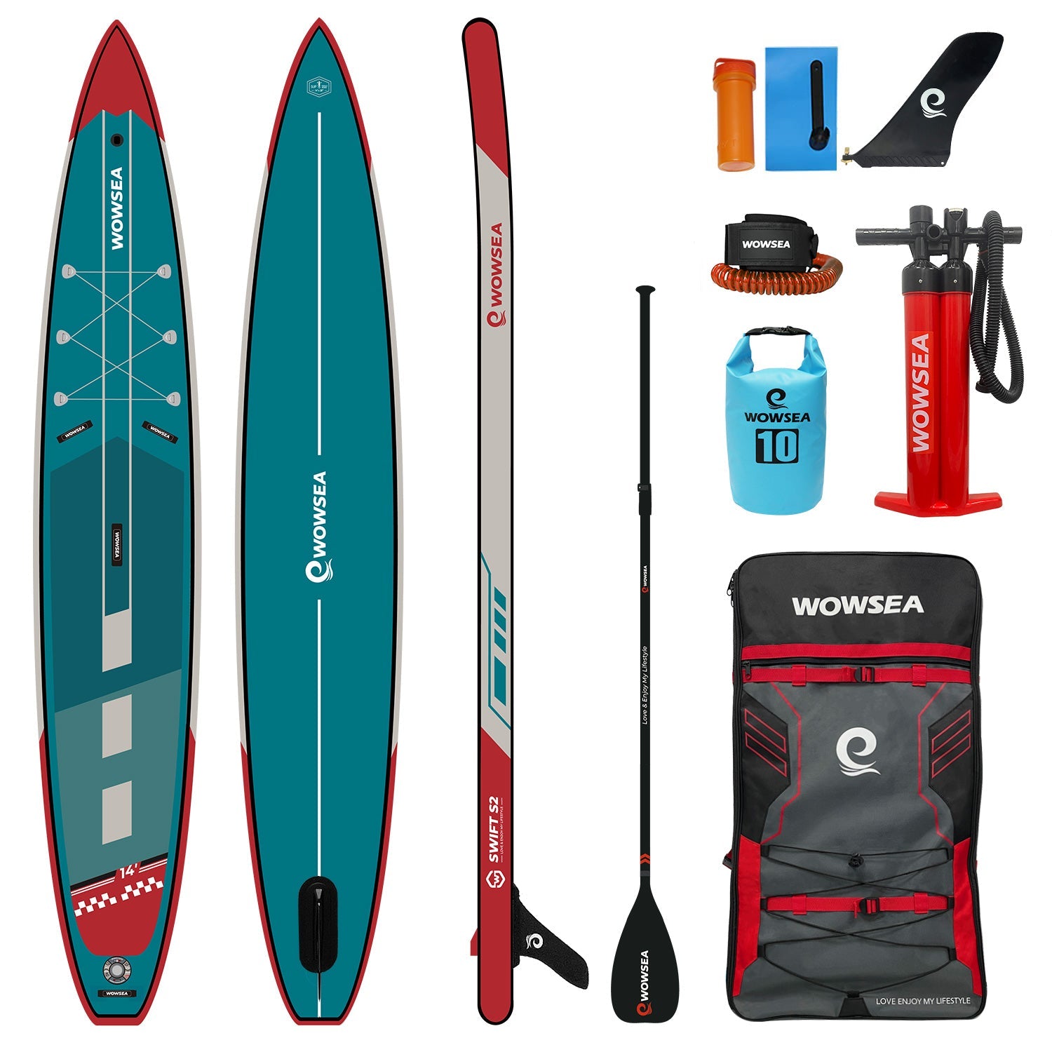 Swift S2 14フィート/426cm スポーツSUPボード – WOWSEA SUP – ja