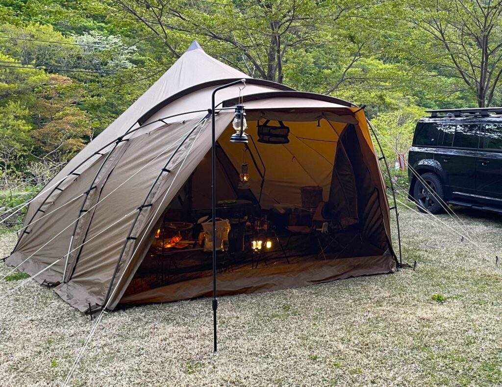 ZANEARTS LOLO（ゼインアーツ ロロ）テント購入レビュー｜設営や使用感