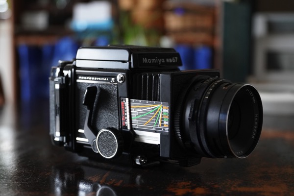 中判フィルムカメラ「Mamiya RB67 Pro S」を購入しました。