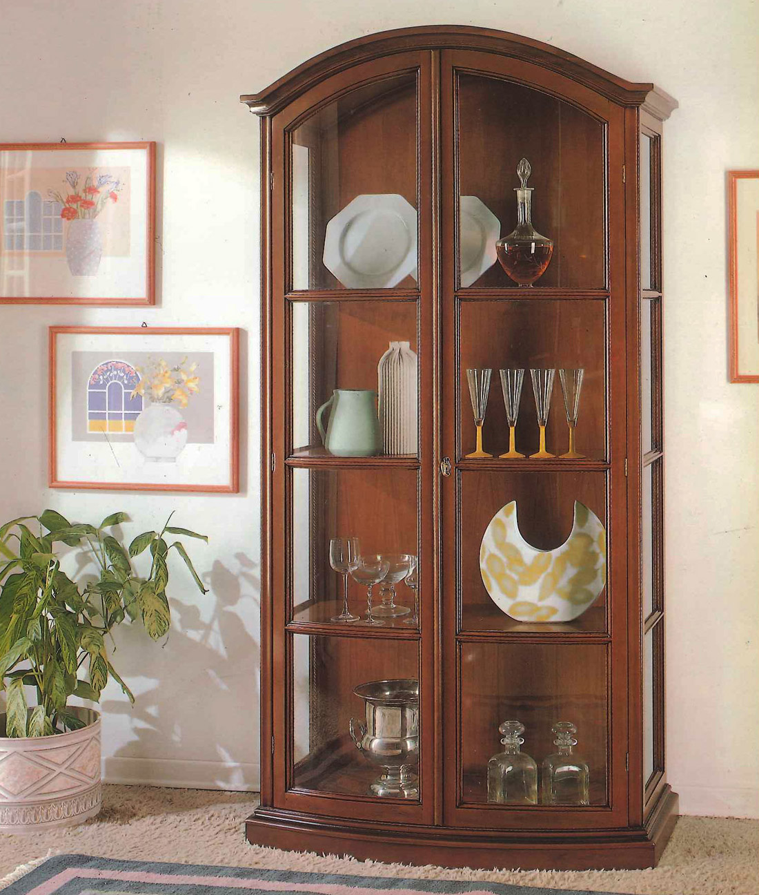 イタリア ヴィンテージ 飾棚 [458-0014] - 143,550円 : 家具の大使館