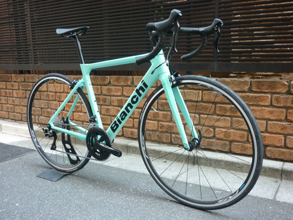 BIANCHI】貴重なリムブレーキ・エントリーカーボンロードバイクが緊急