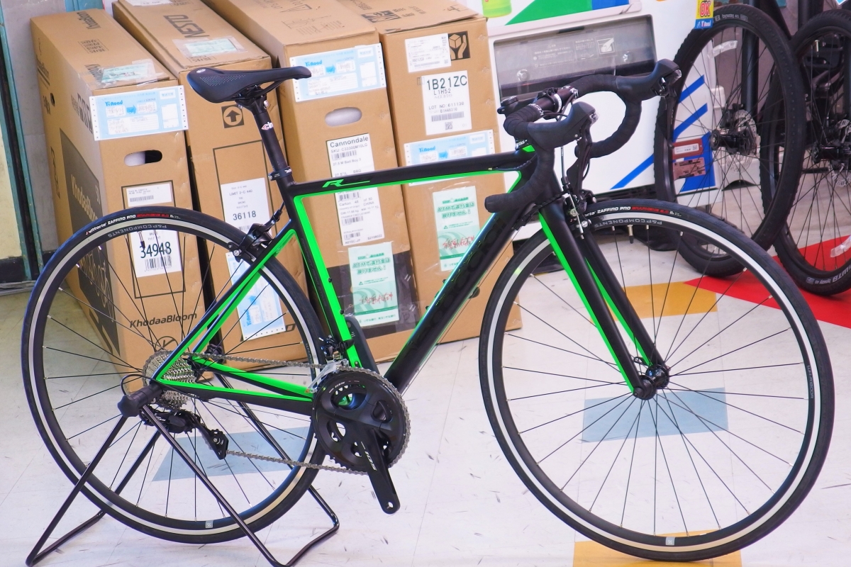 チャーリー店名物】軽さとしなやかさが光る軽量ロード、組み上げました