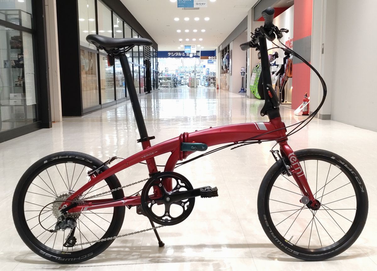 TERN】ロードバイクの駆動系を搭載しており、街乗りとスポーティーを