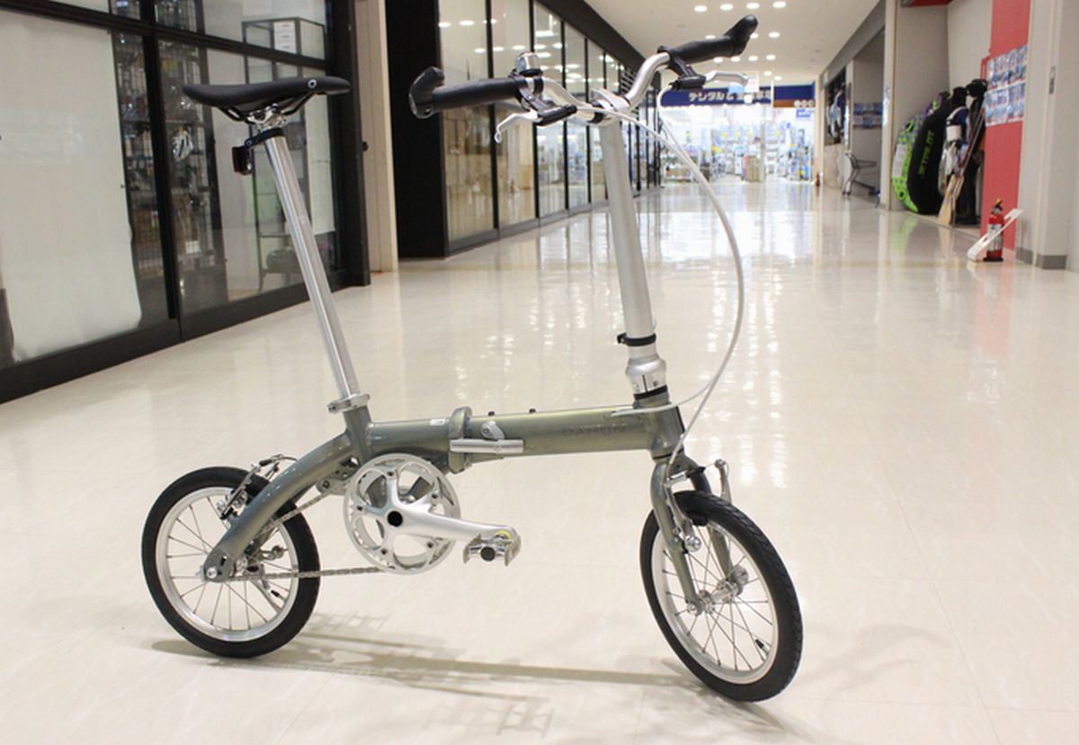 お客様の1台】トップクラスに軽い折りたたみ自転車“Dove Plus”を