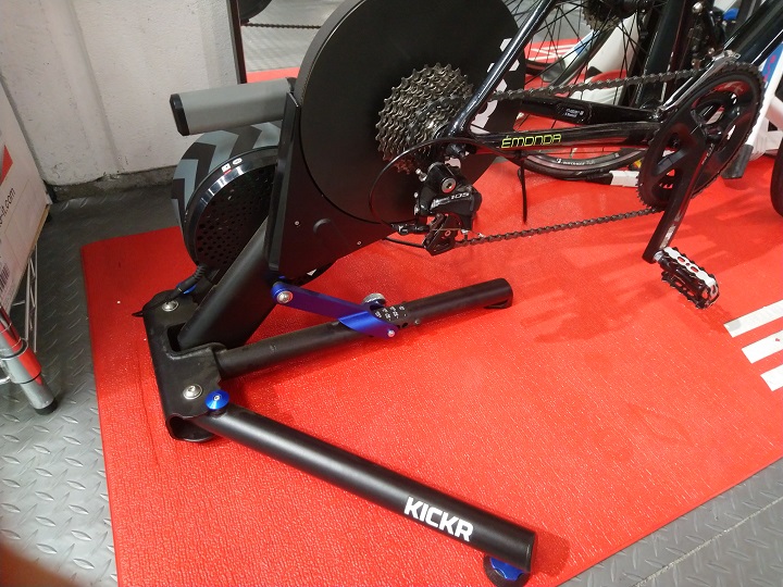 ローラー台試乗会第1弾！WAHOO KICKR、時代の最先端を行くローラー台