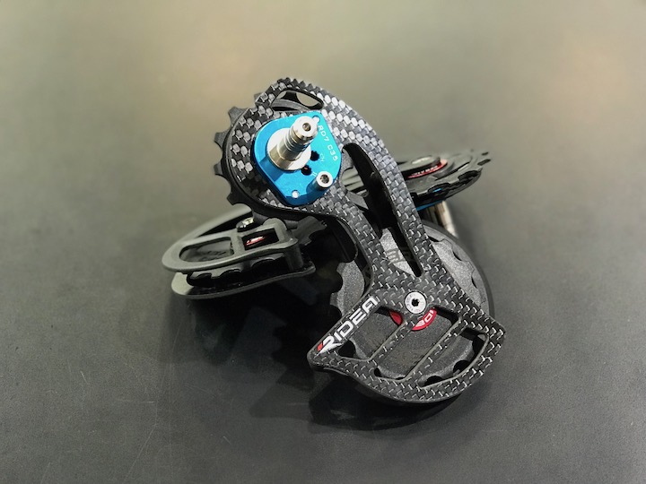 RIDEA】人気のビッグプーリーキットにシマノ(R7000 105用) RD7-C35が