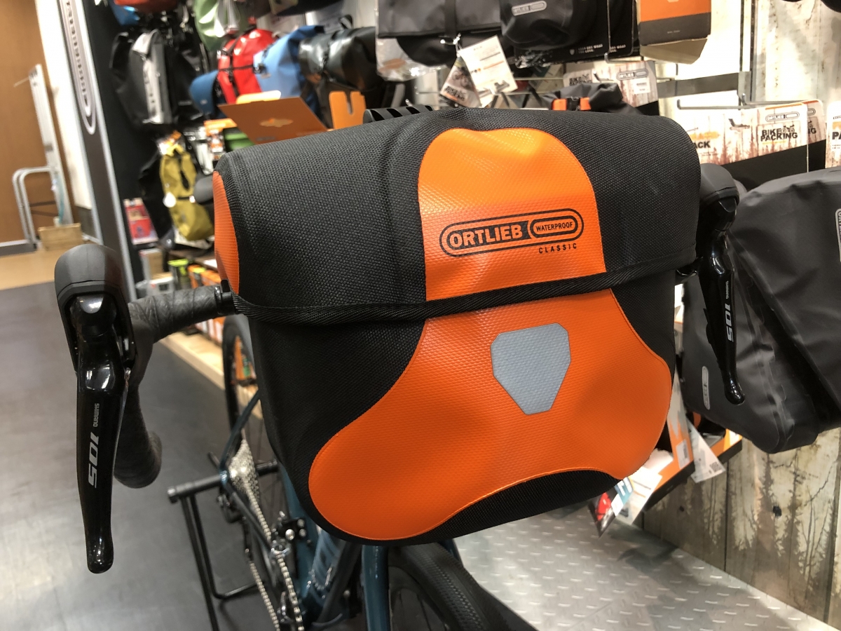 ORTLIEB】ロードにもつけられる防水フロントバッグ | 東海地区で自転車