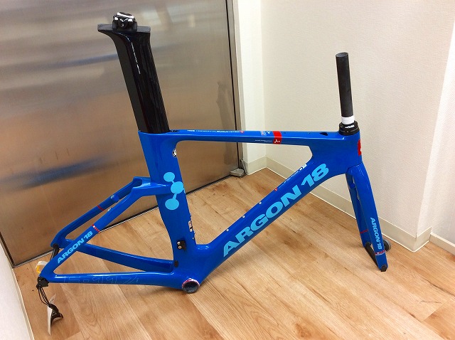 New】TTバイク最初の一台にオススメARGON18のE-117 TRIフレームセット