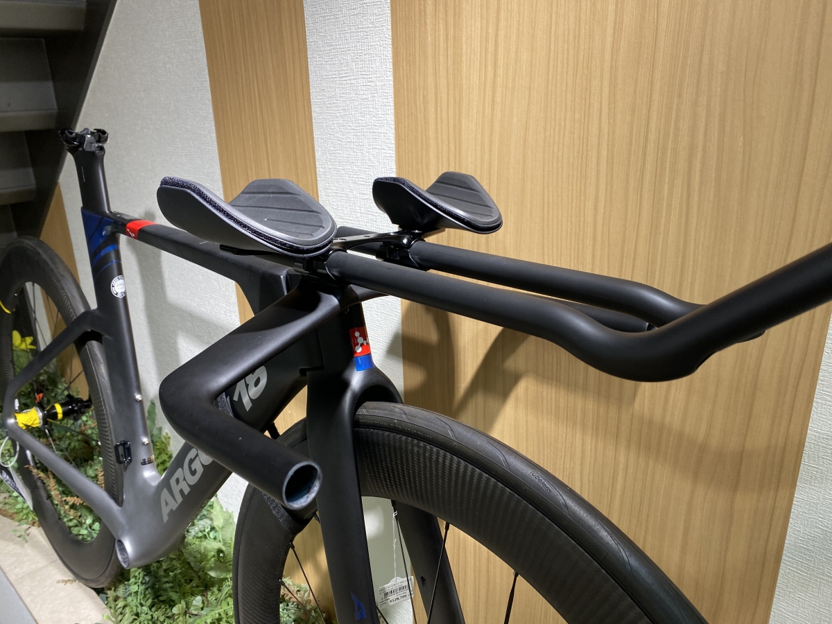新しいトライアスロンバイクが来たゾ！】ARGON E－118 フレーム