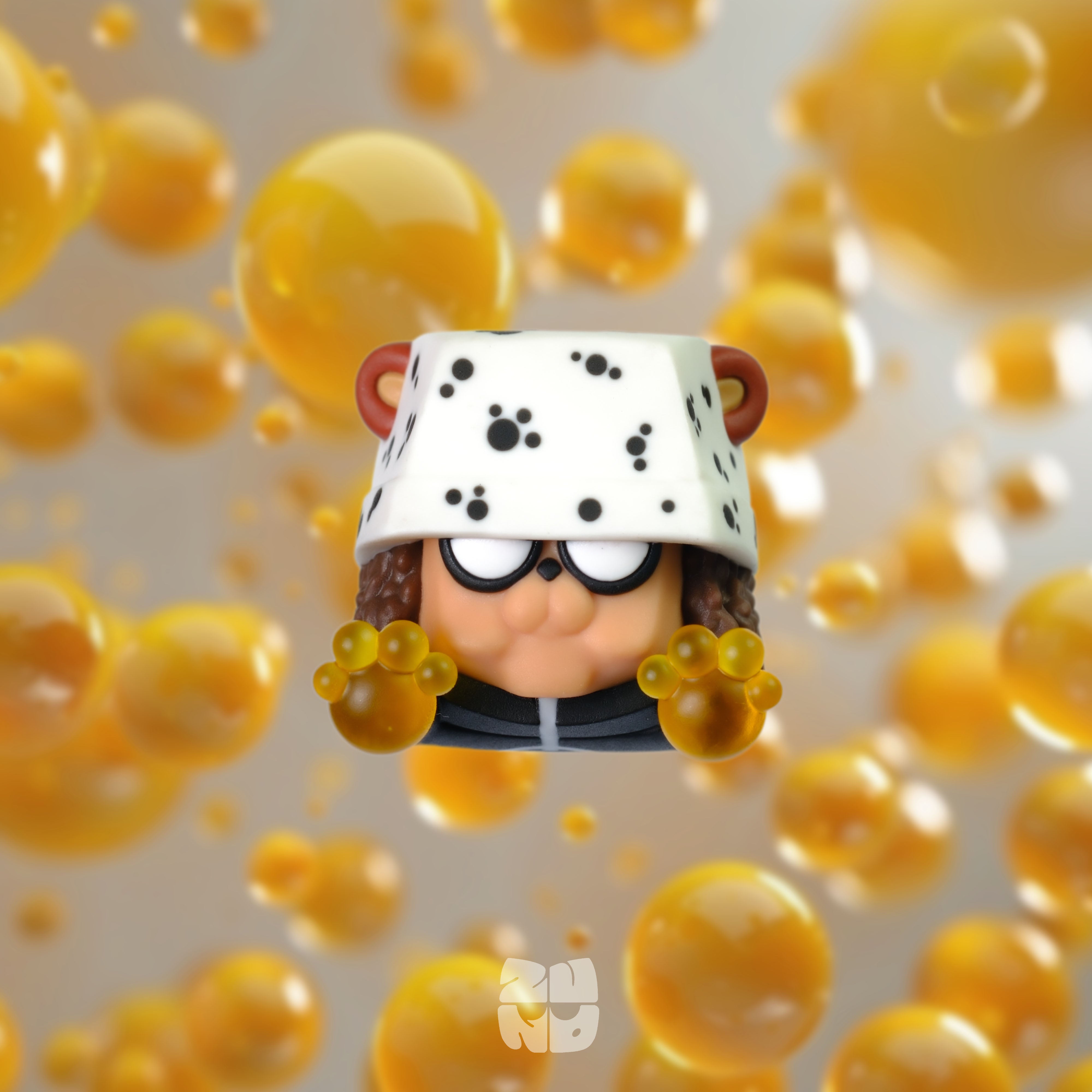 Zuno Cat Kuma - One Piece - Artisan Keycap – Zuno Creations