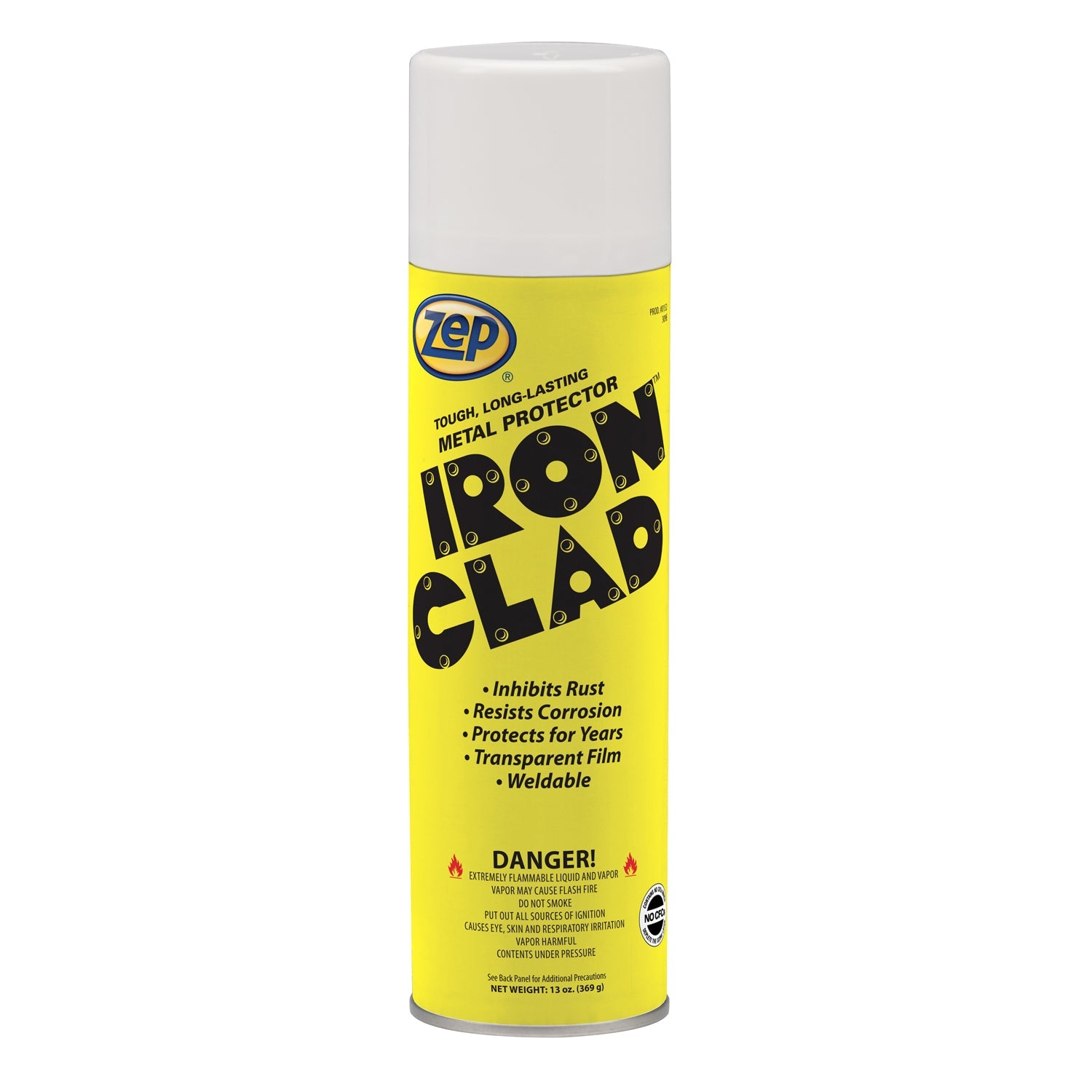 Zep Iron Clad Metal Protector Aerosol – Inhibits Rust and Resists